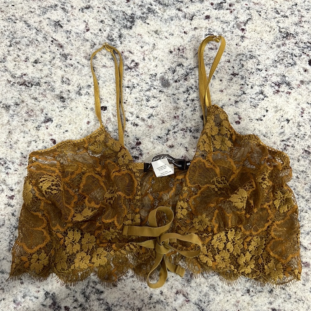 For Love & Lemons lace bralette